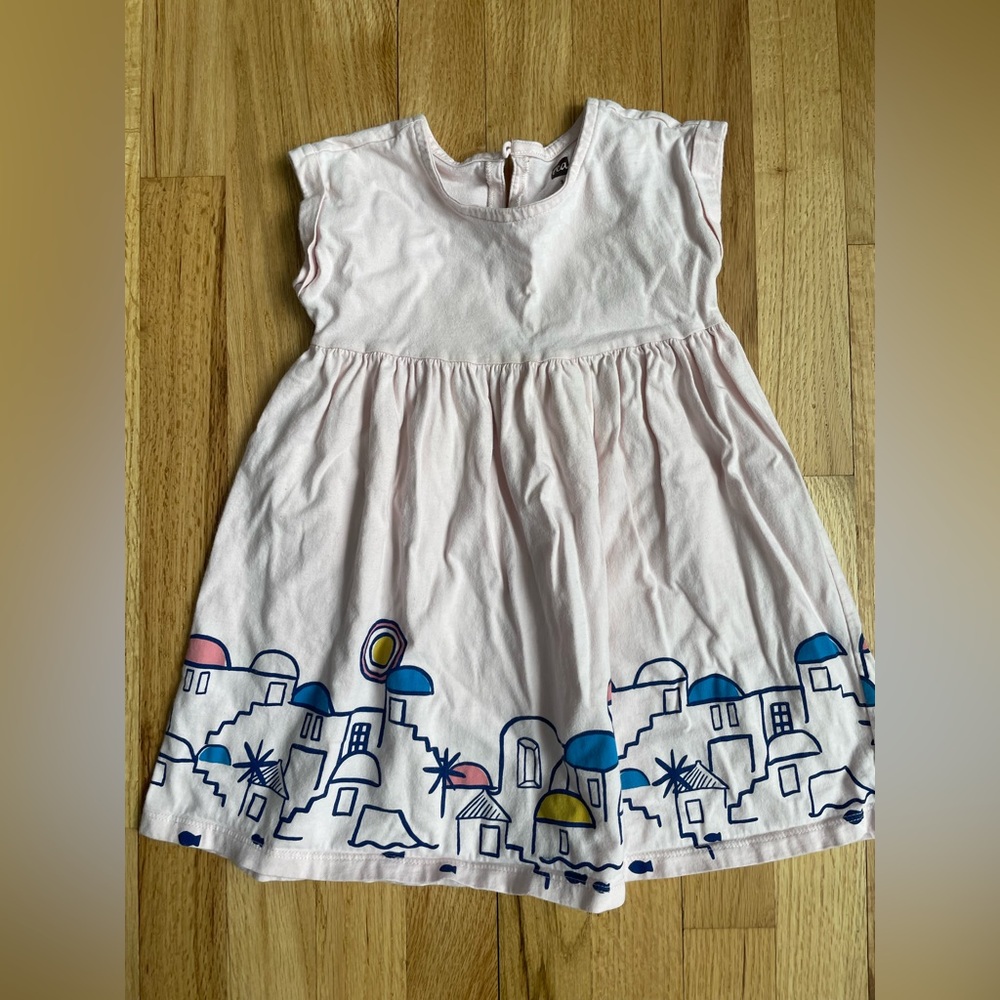 Light Pink Tea Collection Dress - 3T